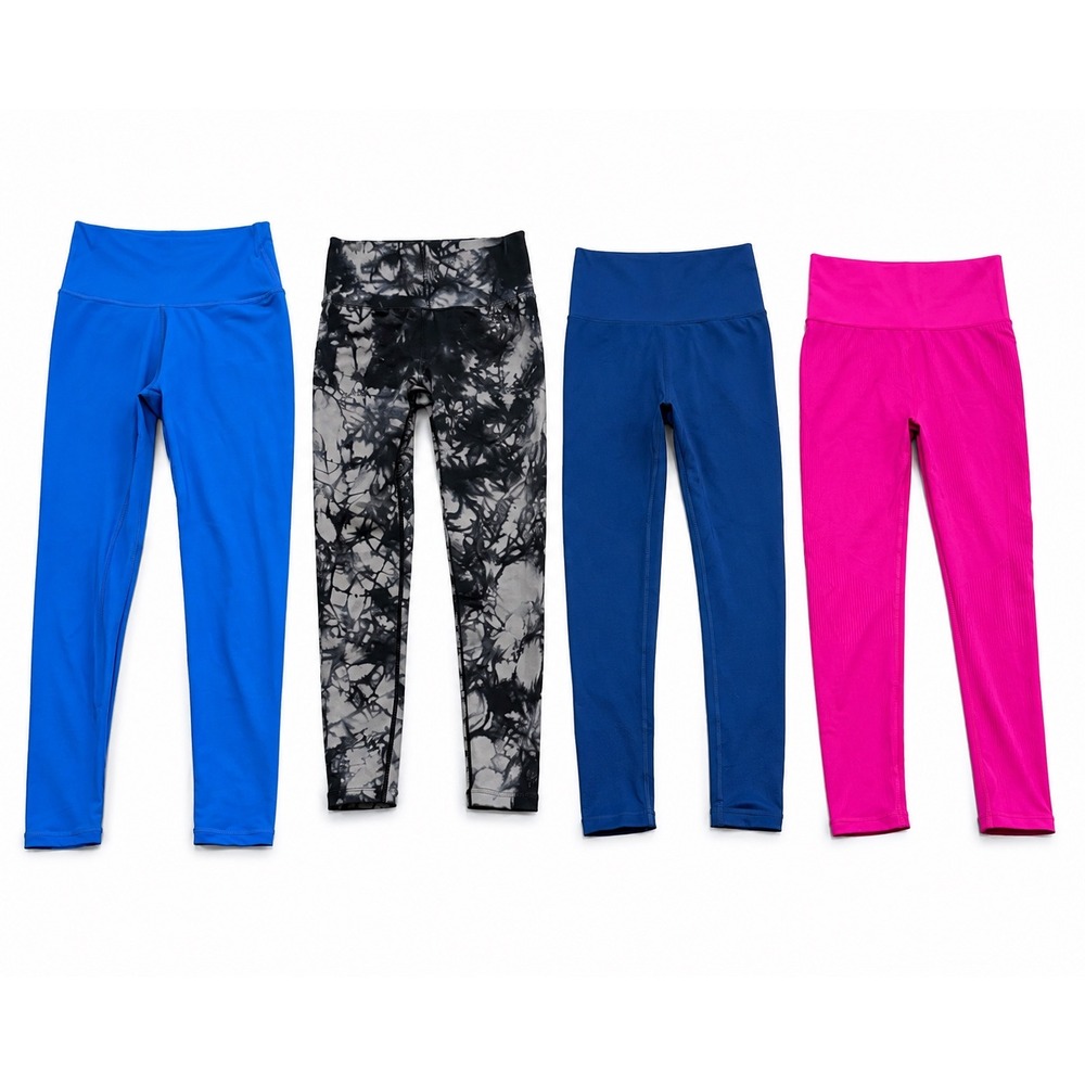 Yunoga & Athletic Workout Leggings Bundle of 4 Activewear Women's Size Small
